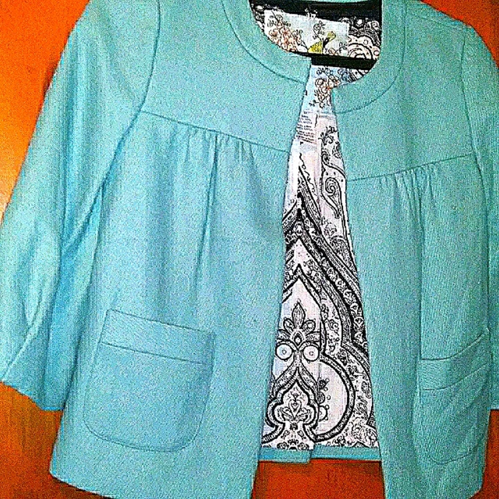 Anthropologie Tabitha cropped jacket